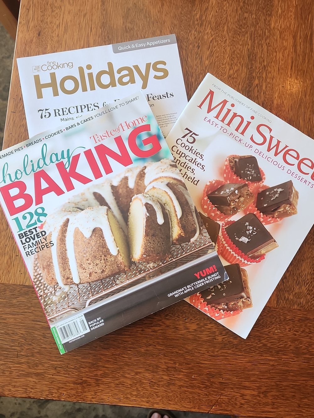 Hokiday Baking Magazines - Bundle Of 3